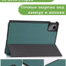 Чехол для Lenovo Xiaoxin Pad 2024, Lenovo Tab M11 (темно-зеленый)