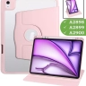 Поворотный чехол для iPad Air 13 (2024) (розовый), 360гр.