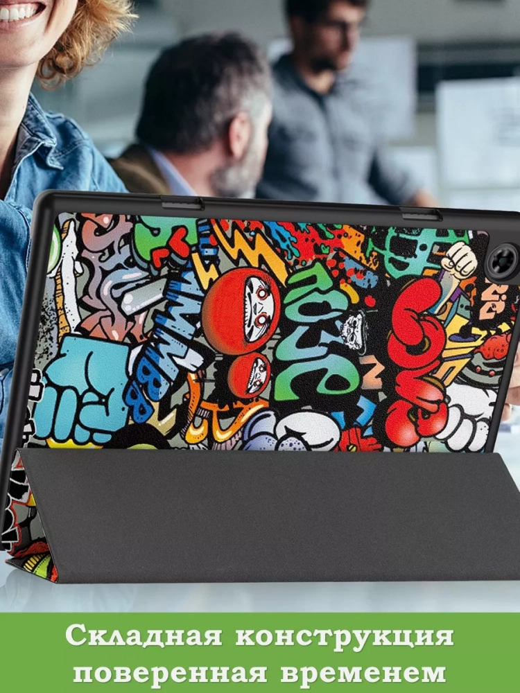 Чехол для Teclast P20HD, P20S, M40 PRO, M40, M40S, Граффити