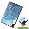 Чехол для HUAWEI MatePad SE 11 2024 (11se), Голубой мрамор
