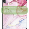 Чехол для 1+ Pad 4 / OP 5 Pro (Розовый мрамор)