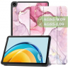 Чехол для Huawei MatePad SE, AGS5-W09, AGS5-L09, Розовый мрамор