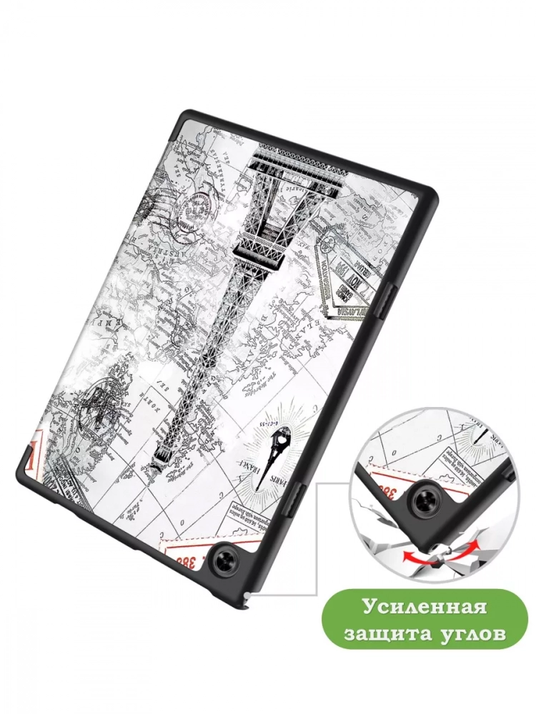 Чехол для Teclast P20HD, P20S, M40 PRO, M40, M40S, Эйфелева башня в Париже