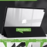 Чехол с прозрачной задней крышкой для iPad 10.2 (Don't Touch), прозр. акрил