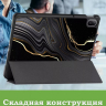 Чехол для HUAWEI MatePad SE 11 2024 (11se), Черный мрамор