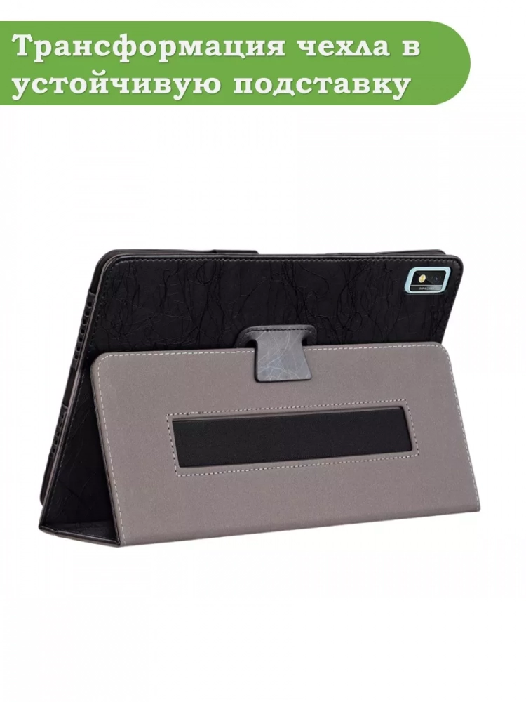 Чехол с узором на Blackview Tab 6 (черный)