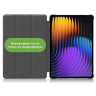 Чехол для Xiaomi Pad 7, Xiaomi Pad 7 Pro, Черный мрамор