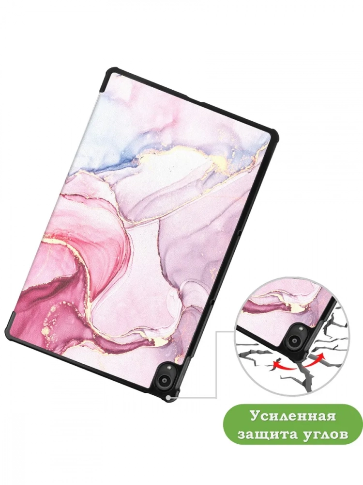 Чехол для Lenovo Tab P11 TB-J606, Tab P11 Plus TB-J616 - 11 дюймов (Розовый мрамор)
