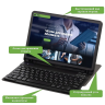Чехол с клавиатурой для Lenovo Xiaoxin Pad 2024, Lenovo Tab M11 (черный), поворотный