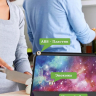 Чехол для Lenovo Xiaoxin Pad 2024, Lenovo Tab M11, Млечный Путь