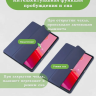 Чехол с прозрачной задней крышкой для Lenovo Xiaoxin Pad 2024, Lenovo Tab M11 (темно-синий), прозр. акрил