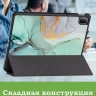 Чехол для HUAWEI MatePad SE 11 2024 (11se), Зеленый мрамор