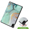Чехол для HUAWEI MatePad SE 11 2024 (11se), Зеленый мрамор