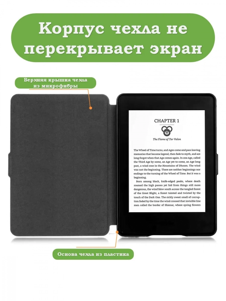 Amazon Kindle Paperwhite PW1, PW2, PW3 (2012, 2013-2014, 2015-2016), рисунок 3 Amazon Kindle Paperwhite PW1, PW2, PW3 (2012, 2013-2014, 2015-2016), рисунок 3