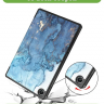 Чехол для Lenovo Tab M10 Plus (Gen 3), Голубой мрамор
