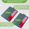 Чехол с прозрачной задней крышкой для Lenovo Xiaoxin Pad 2024, Lenovo Tab M11 (темно-зеленый), прозр. акрил