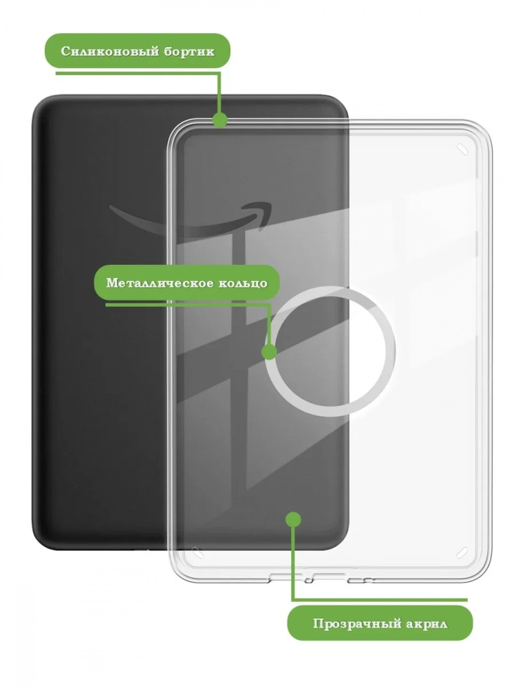 Поворотный чехол для Amazon 12th generation (7") (Абрикосовое дерево - 360)