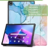 Чехол для Lenovo Tab M10 Plus (Gen 3), Розово-голубой мрамор