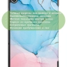 Чехол для Lenovo Tab M10 Plus (Gen 3), Розово-голубой мрамор