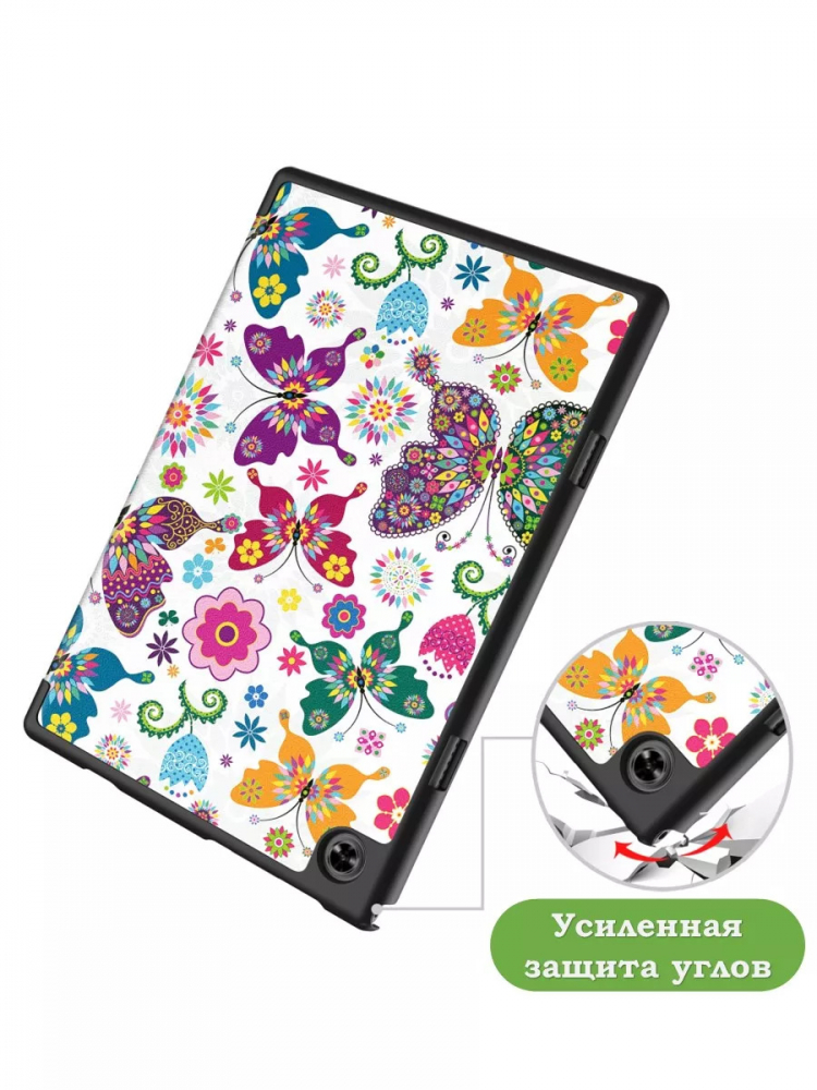 Чехол для Teclast P20HD, P20S, M40 PRO, M40, M40S, Бабочки