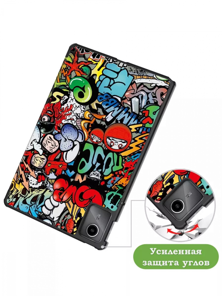 Чехол для Lenovo Xiaoxin Pad 2024, Lenovo Tab M11, Граффити