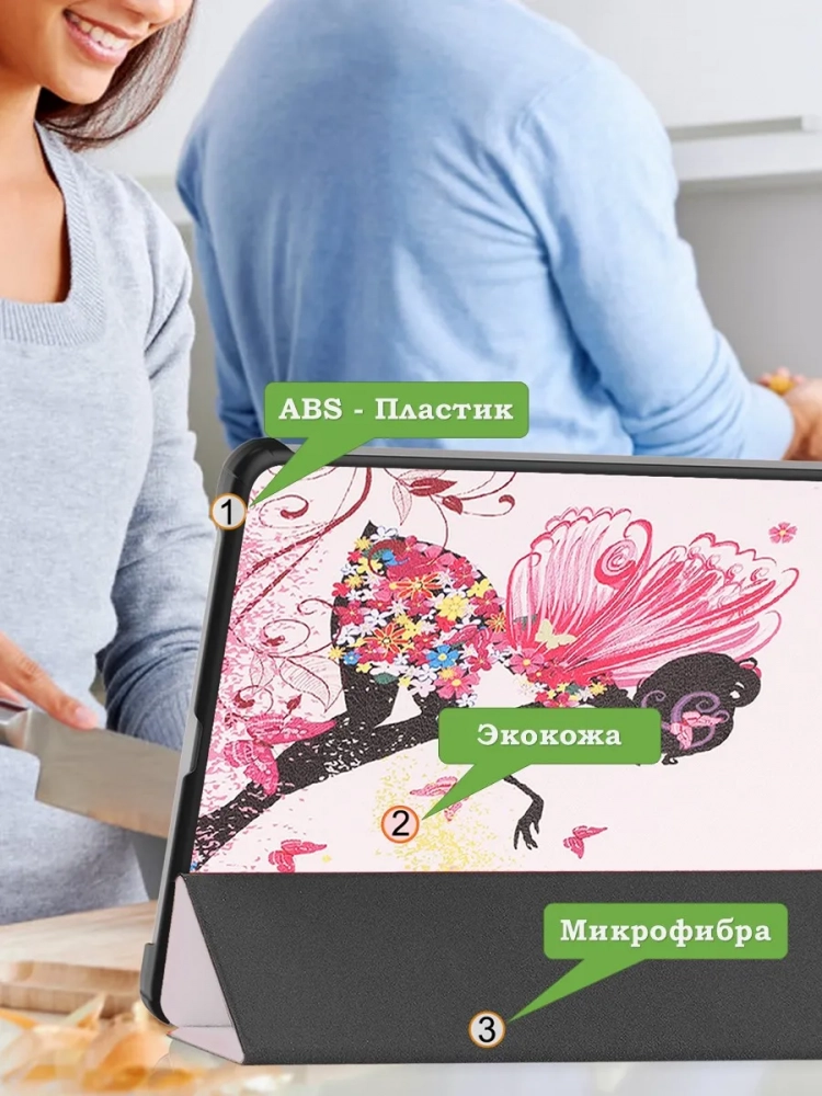 Чехол для Xiaomi Pad 7, Xiaomi Pad 7 Pro, Фея Чехол для Xiaomi Pad 7, Xiaomi Pad 7 Pro, Фея