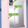 Чехол с прозрачной задней крышкой для Lenovo Xiaoxin Pad 2024, Lenovo Tab M11 (розовый), прозр. акрил