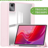 Чехол с прозрачной задней крышкой для Lenovo Xiaoxin Pad 2024, Lenovo Tab M11 (розовый), прозр. акрил