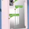 Чехол с прозрачной задней крышкой для Lenovo Xiaoxin Pad 2024, Lenovo Tab M11 (розовый), прозр. акрил