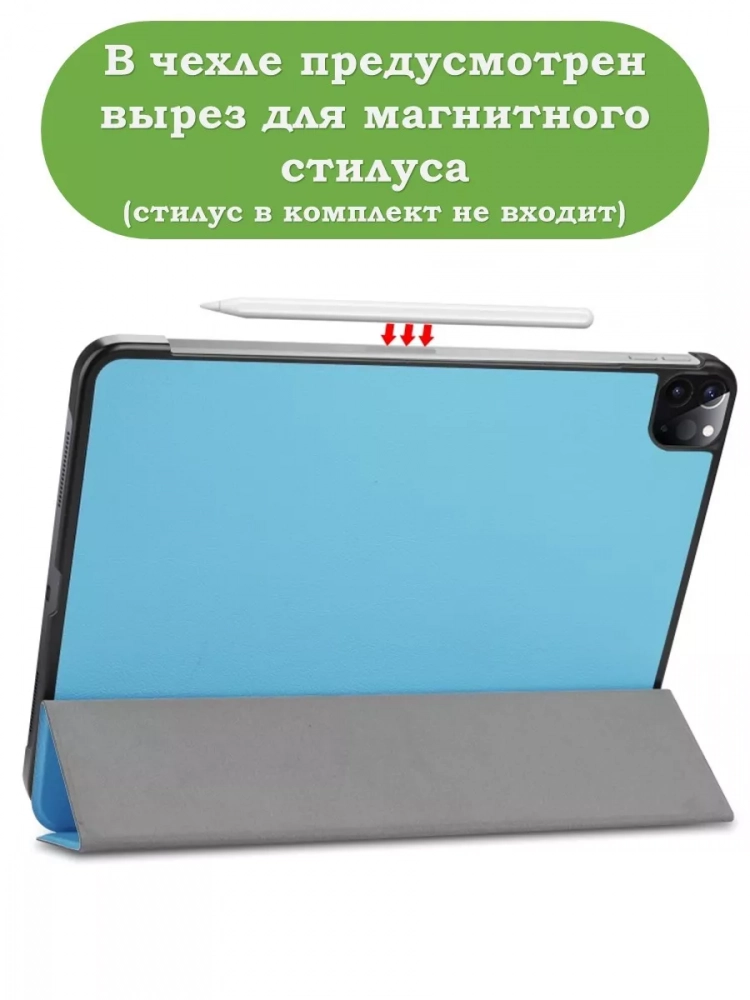 Чехол для iPad Pro 11 (5th gen), 2024 (голубой)