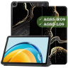 Чехол для Huawei MatePad SE, AGS5-W09, AGS5-L09, Чёрный мрамор