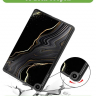 Чехол для Huawei MatePad SE, AGS5-W09, AGS5-L09, Чёрный мрамор
