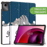 Чехол для Lenovo Xiaoxin Pad 2024, Lenovo Tab M11, Сонный кот