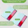 Чехол с прозрачной задней крышкой для Lenovo Xiaoxin Pad 2024, Lenovo Tab M11 (голубой), прозр. акрил