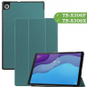 Чехол для Lenovo Tab M10 HD TB-X306F (т.зеленый)