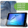 Чехол для Huawei MatePad T8, Синий мрамор