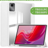 Чехол с прозрачной задней крышкой для Lenovo Xiaoxin Pad 2024, Lenovo Tab M11 (светло-серый), прозр. акрил