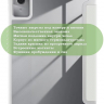 Чехол с прозрачной задней крышкой для Lenovo Xiaoxin Pad 2024, Lenovo Tab M11 (светло-серый), прозр. акрил