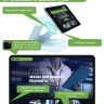 Чехол с клавиатурой для iPad Air 11 (6th gen), 2024 (черный), поворотный