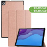 Чехол для Lenovo Tab M10 HD TB-X306F (розовое золото)