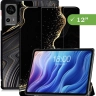 Чехол для Teclast Т60, Черный мрамор