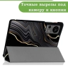 Чехол для Teclast Т60, Черный мрамор