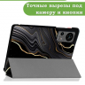 Чехол для Teclast Т60, Черный мрамор