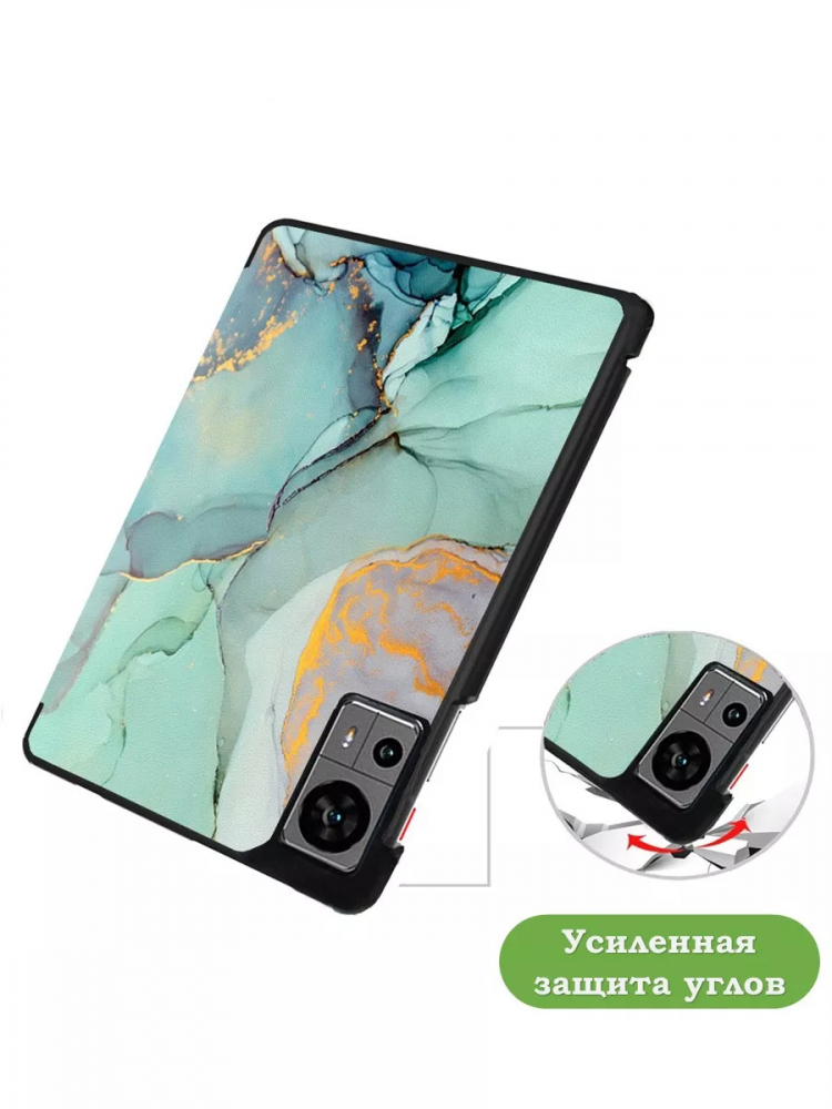 Чехол для Teclast Т60, Зеленый мрамор