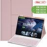 Чехол с клавиатурой для Tab A11+ (А11 Plus+) (розовый), поворотный