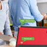 Чехол для Redmi Pad SE (красный)