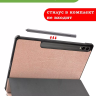 Чехол для Samsung Galaxy Tab S9 FE Plus, SM-X610, SM-X616B (розовое золото)