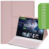 Чехол с клавиатурой для iPad Air 11 (6th gen), 2024 (розовый), поворотный