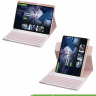 Чехол с клавиатурой для iPad Air 11 (6th gen), 2024 (розовый), поворотный