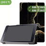 Чехол для Samsung Galaxy Tab A 8.0 (2017) T380, T385, Чёрный мрамор